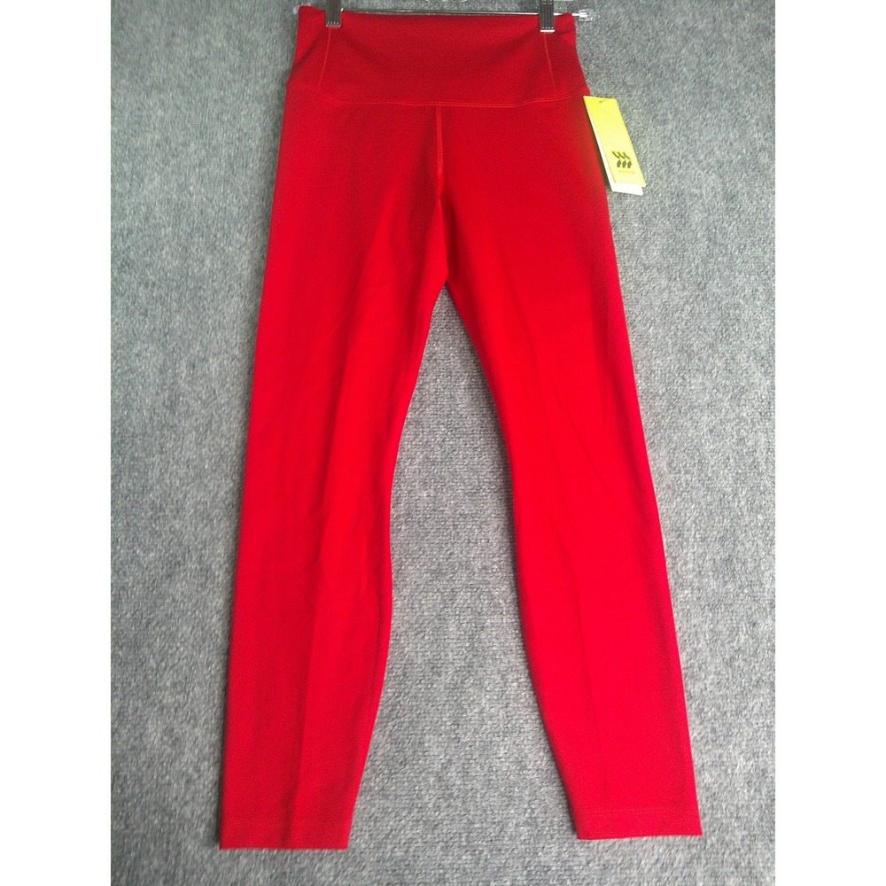 All In Motion Women's Dynamic Flex High Rise 7/8 Leggings Red Medium NWT